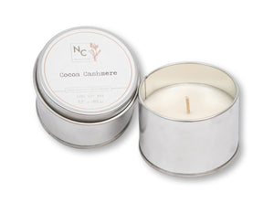 Cocoa Cashmere Scented Tin Candle | 3.5oz (100g)